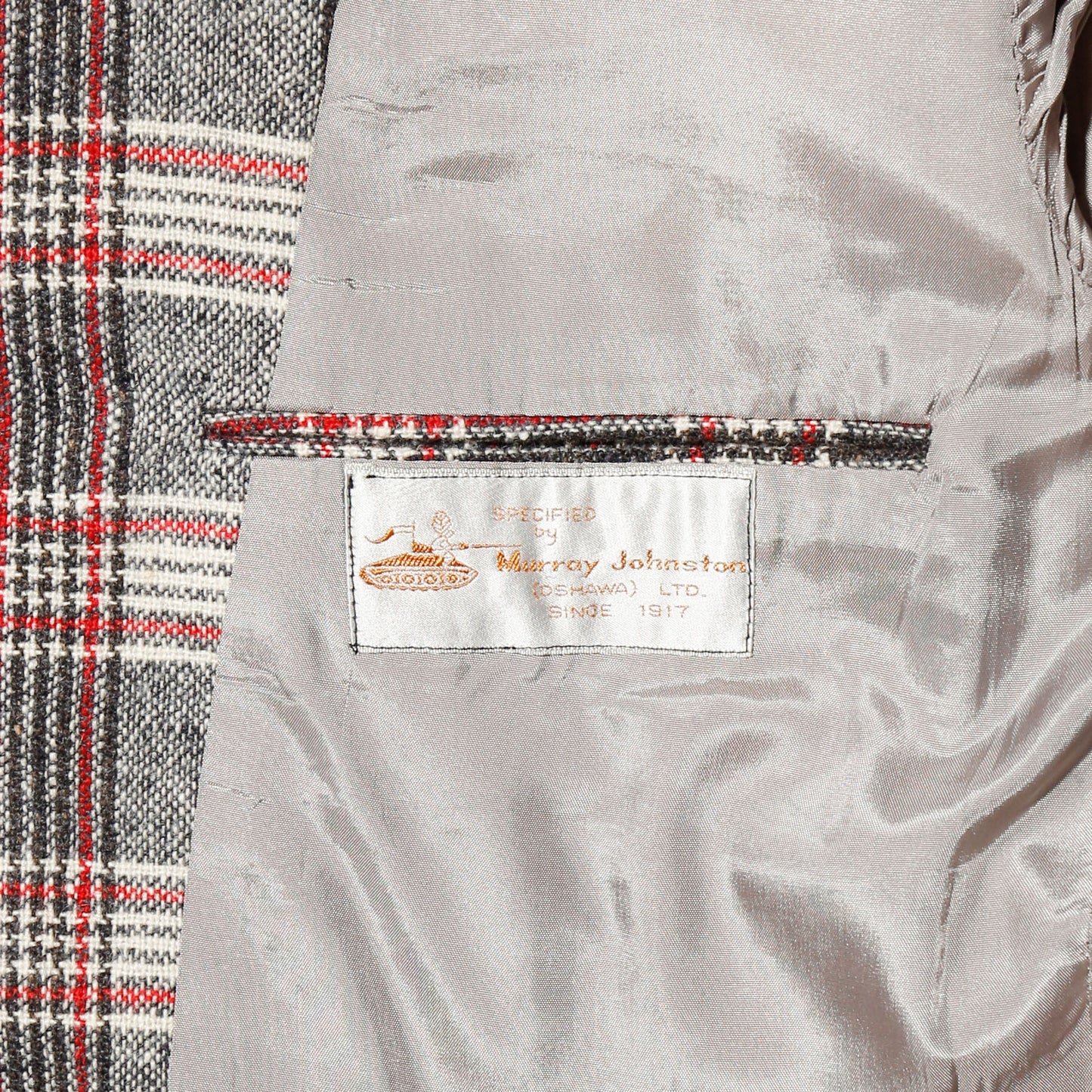 vintage 70's check flare set up