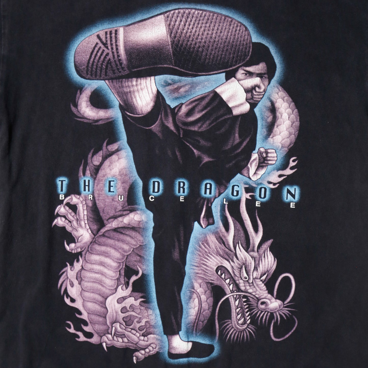 vintage 90's Bruce Lee "the dragon" t-shirt