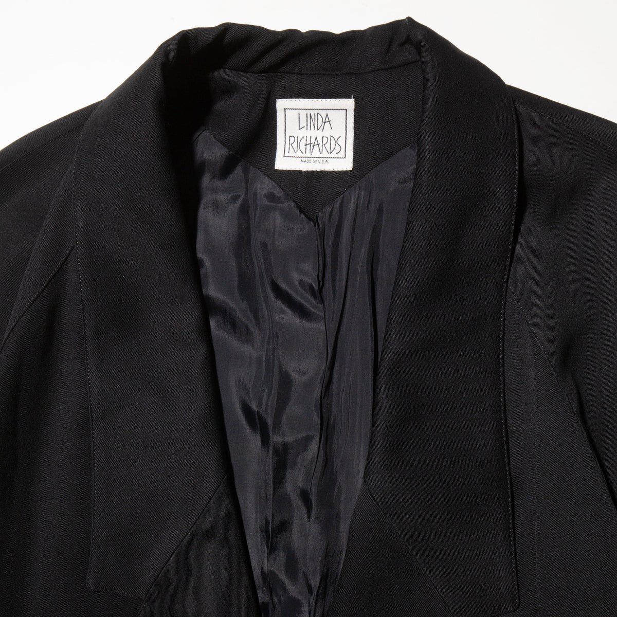 vintage drop gorge gabardine super long chesterfield coat