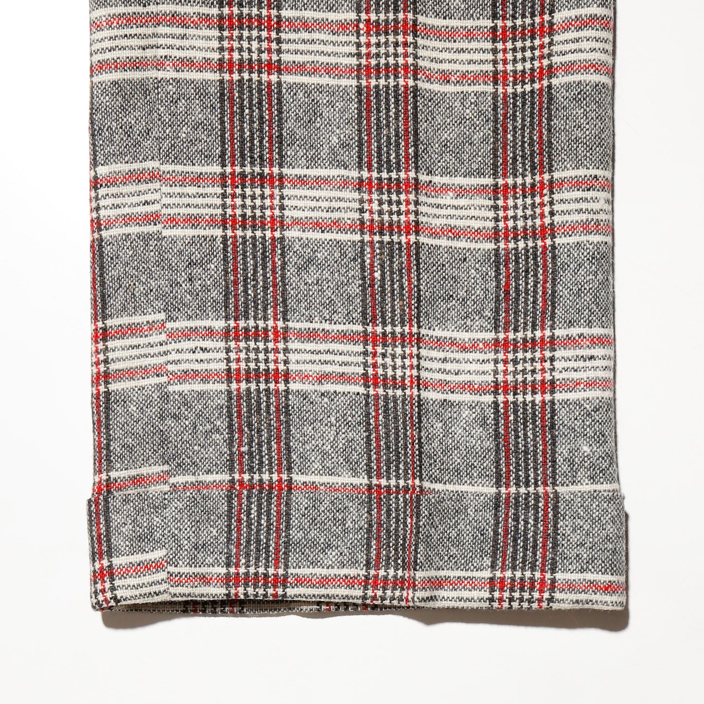 vintage 70's check flare set up