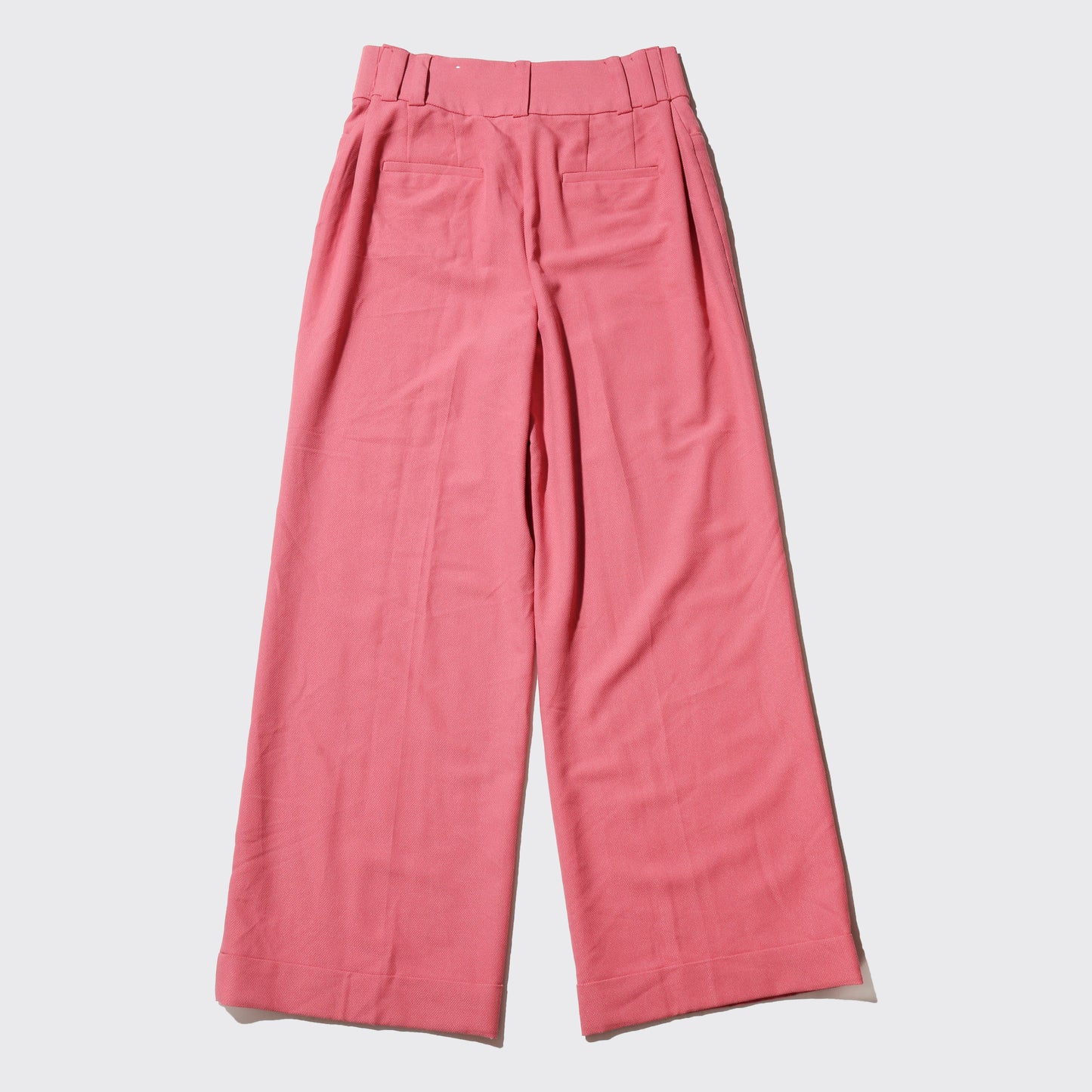 vintage barbie wide leg pique trousers