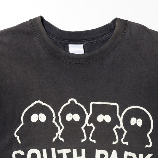 vintage 1999's south park black character t-shirt