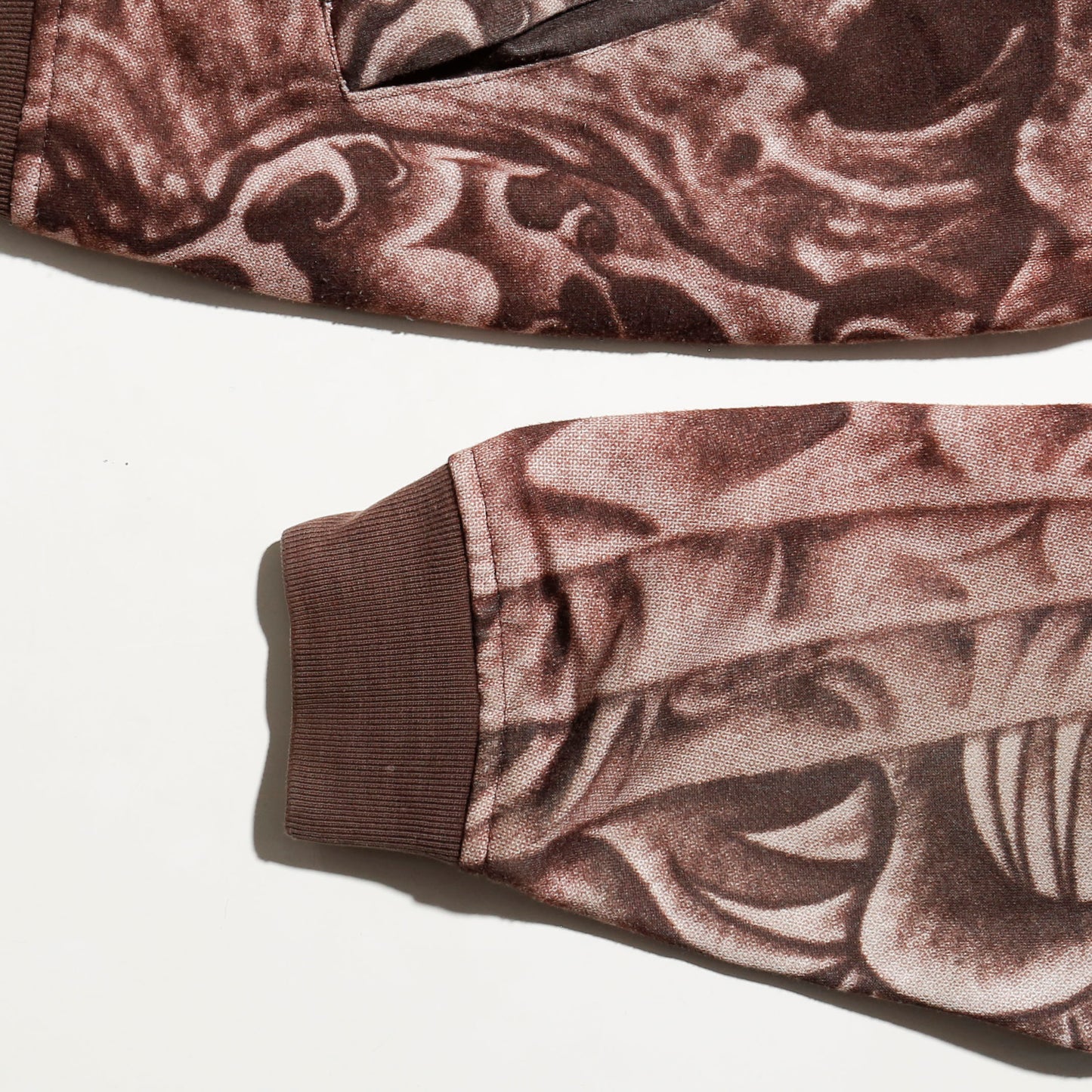vintage demon all over print hoodie