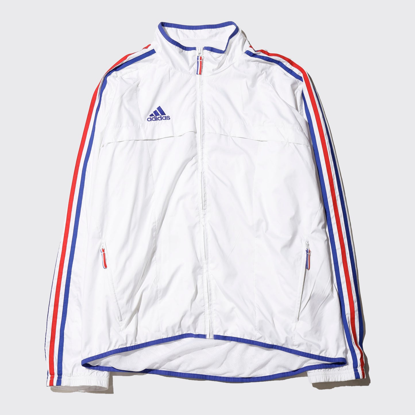 vintage 00's adidas france official nylon truck jacket