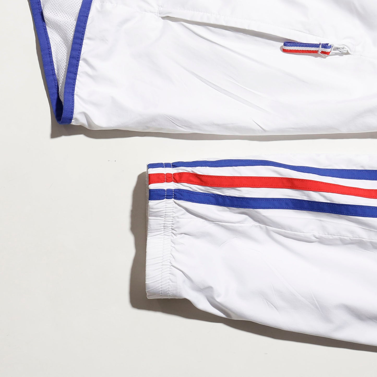 vintage 00's adidas france official nylon truck jacket