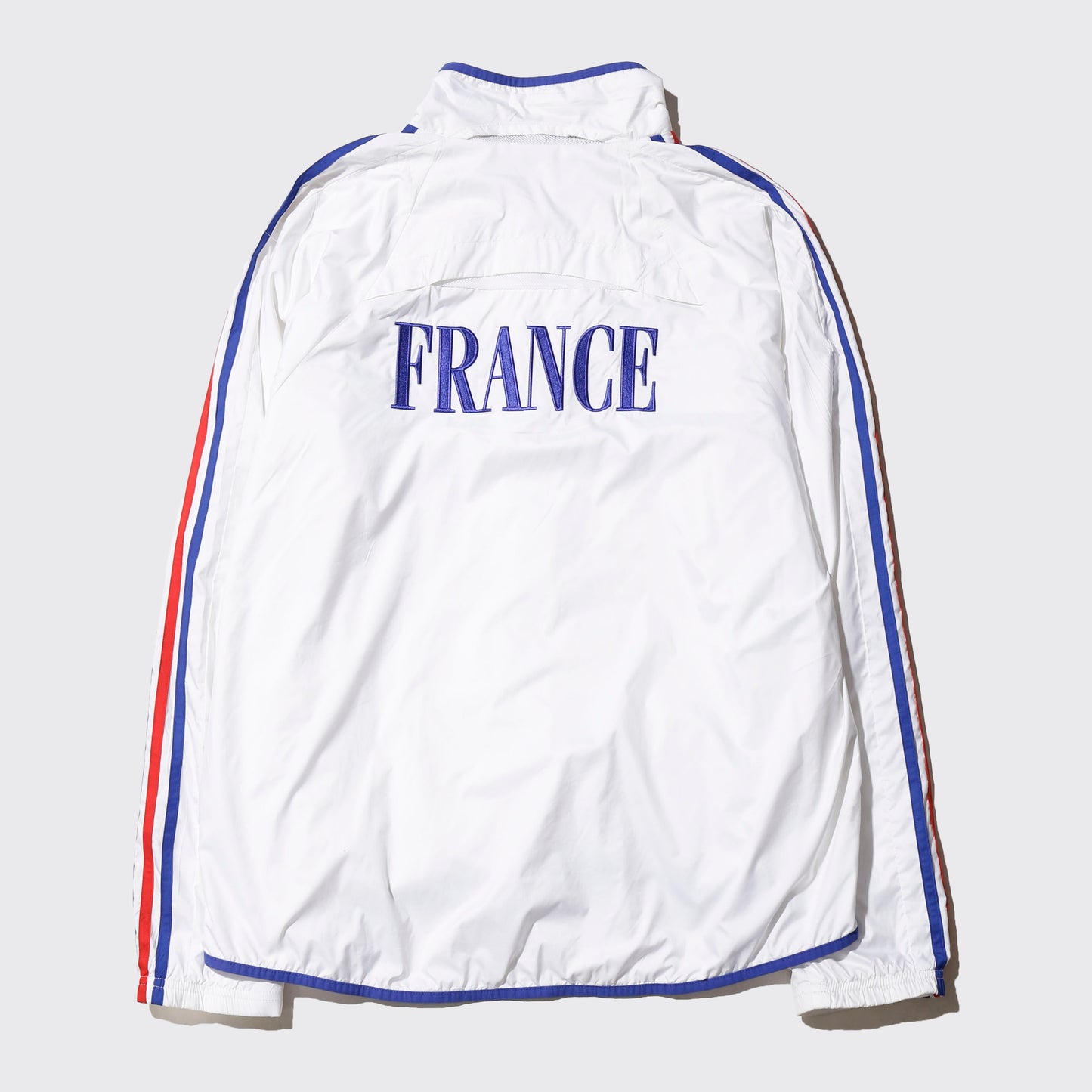 vintage 00's adidas france official nylon truck jacket