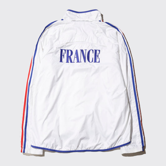vintage 00's adidas france official nylon truck jacket