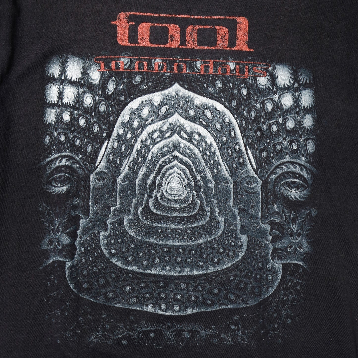vintage 00's tool 10,000 days tour t-shirt