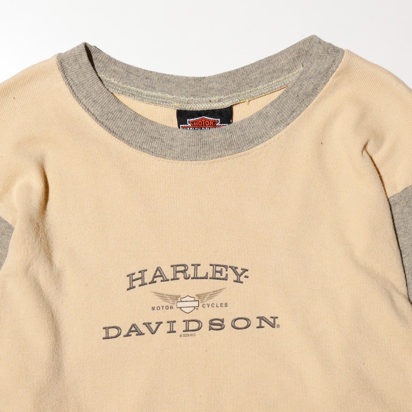 vintage harley davidson baseball l/s t-shirt