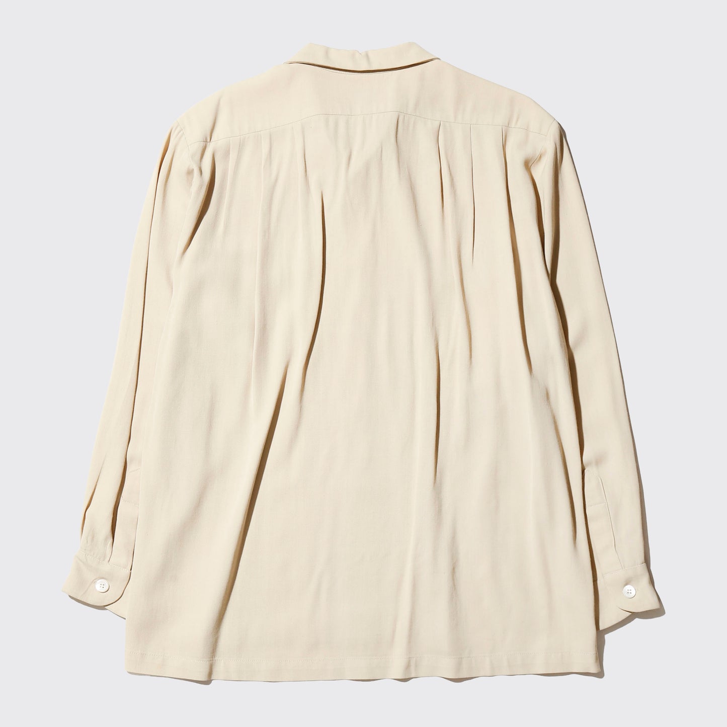 vintage peter elliot rayon open collar shirt