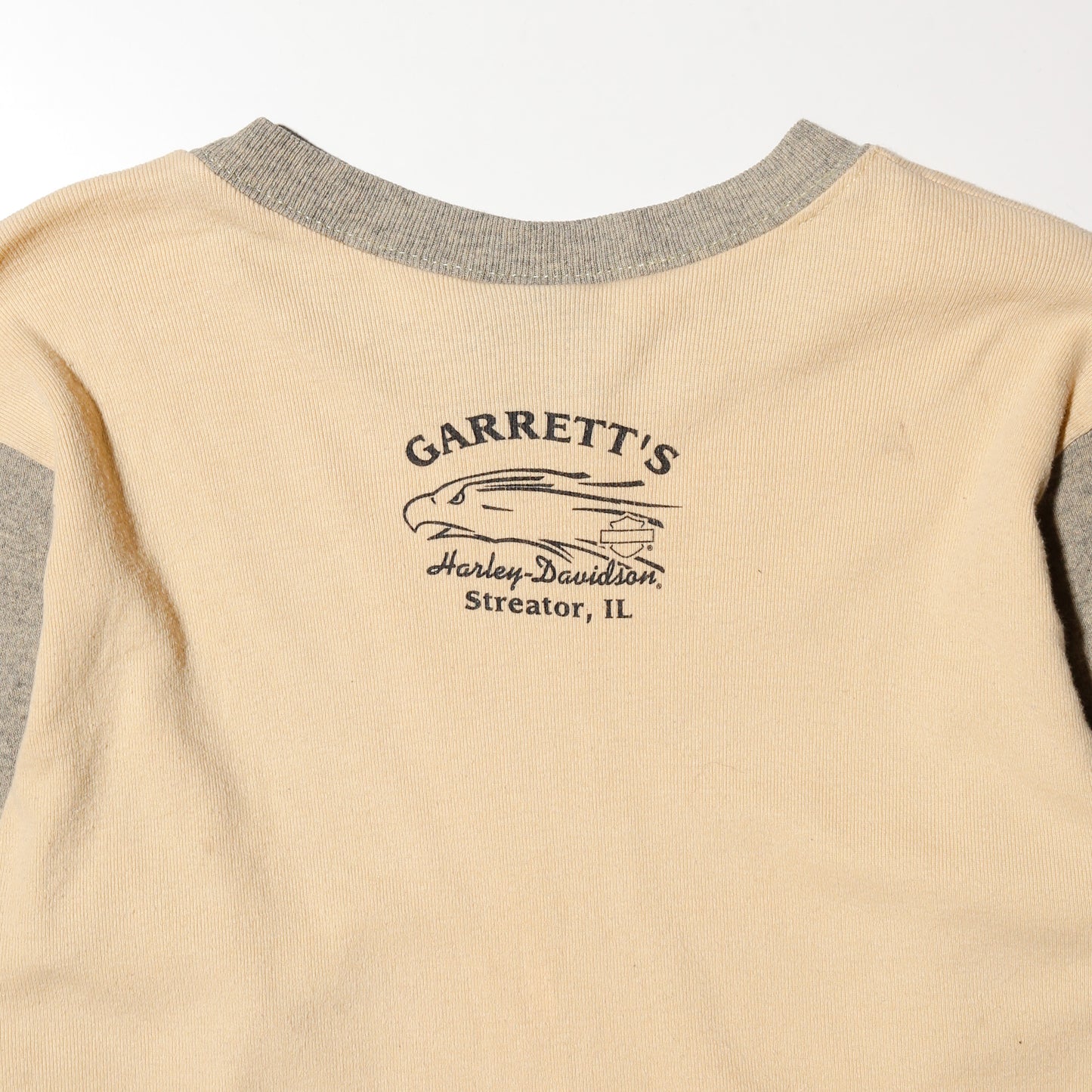 vintage harley davidson baseball l/s t-shirt