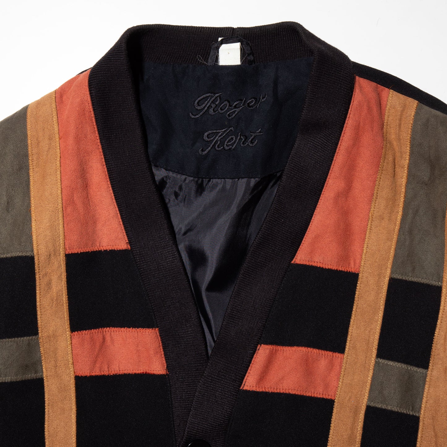 vintage suede line jacket