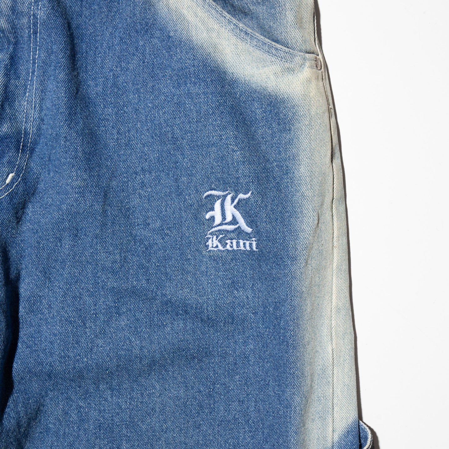 vintage karl kani fade line baggy jeans
