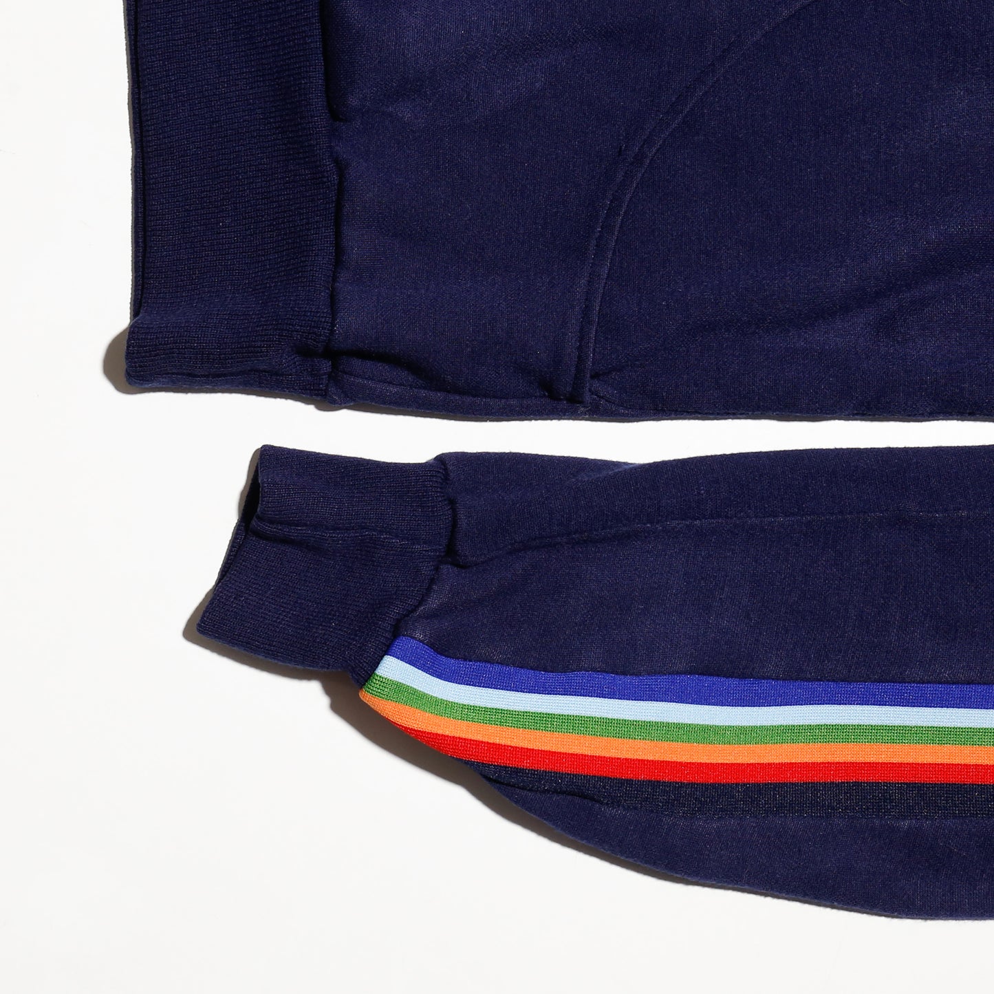 vintage ocean pacific rainbow half zip hoodie
