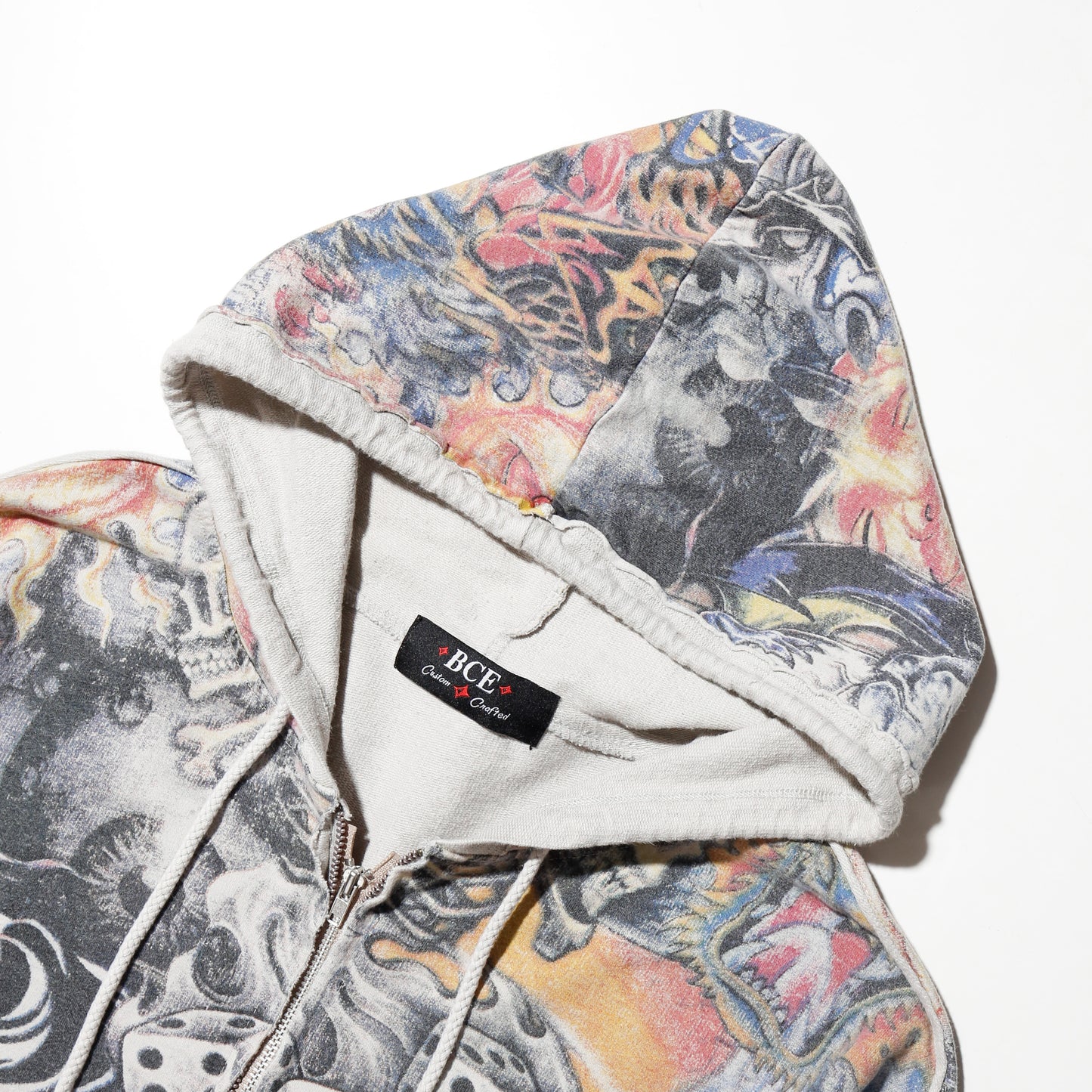 vintage tatoo full graphic hoodie