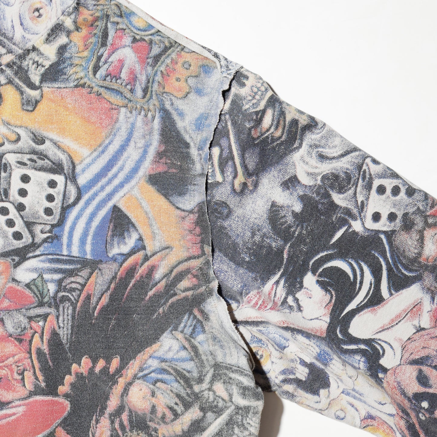 vintage tatoo full graphic hoodie
