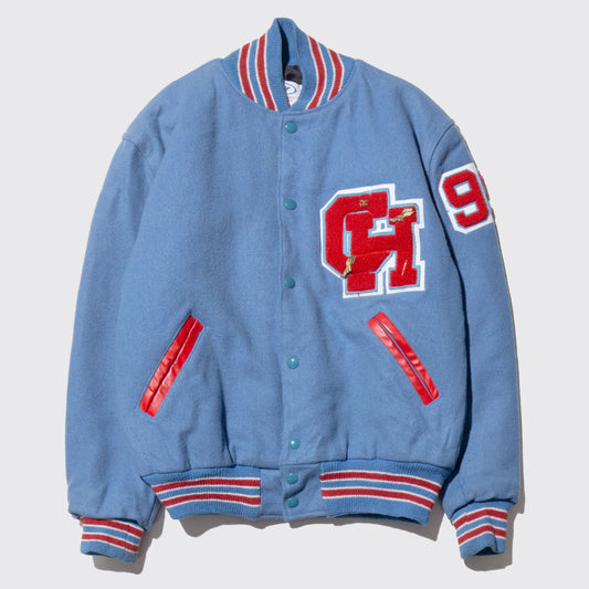 vintage 90's custom varsity jacket