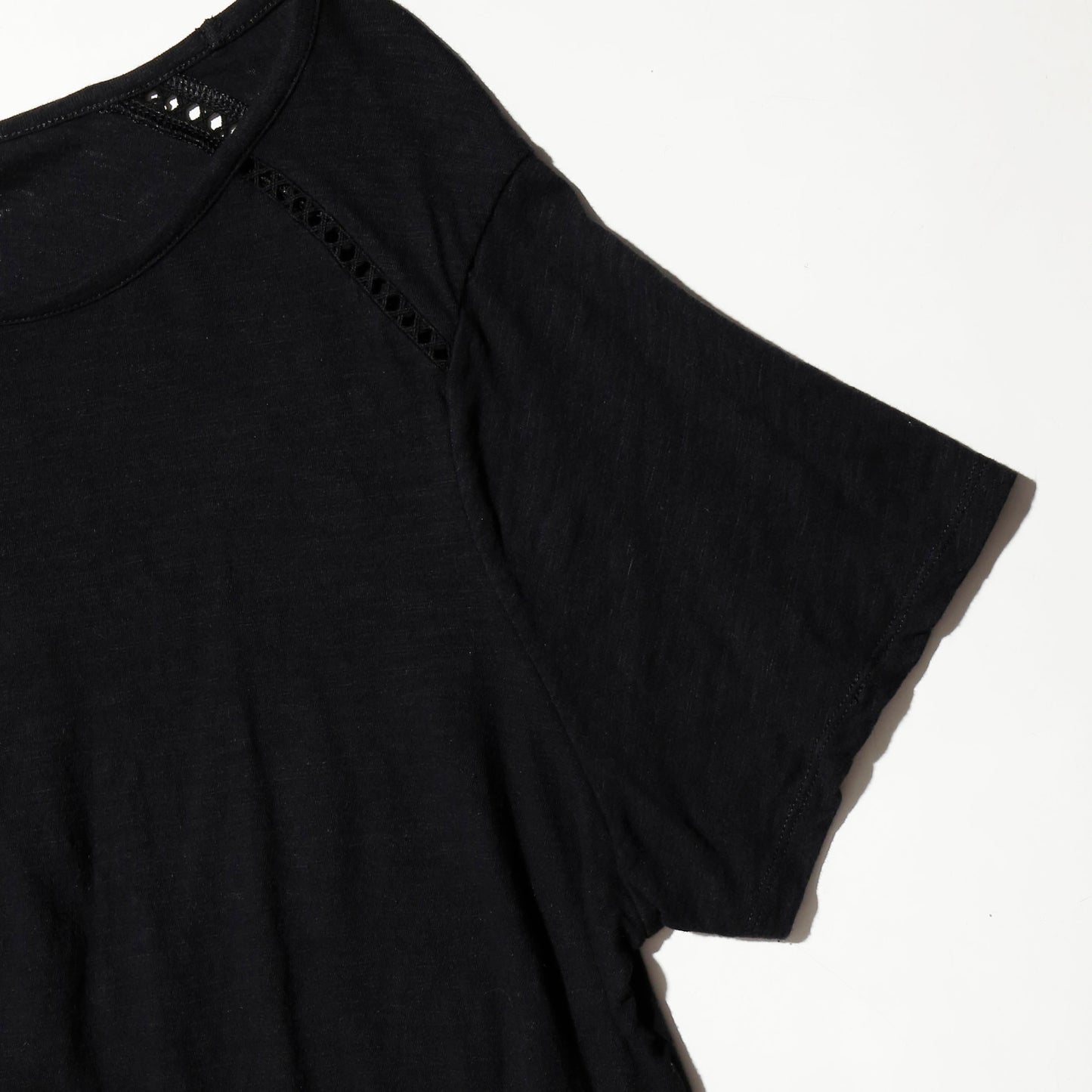 vintage slash twist cut sew