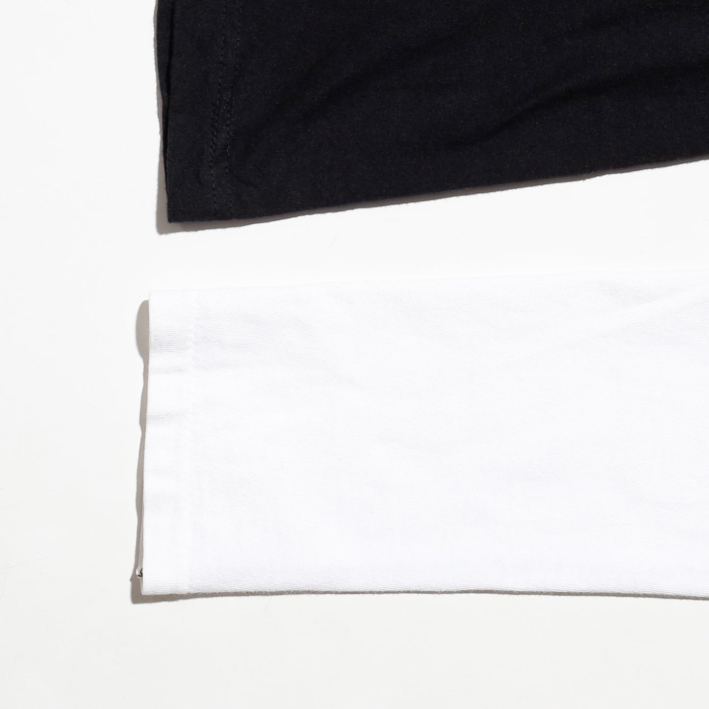 *one-off hybrid hooded cut sew