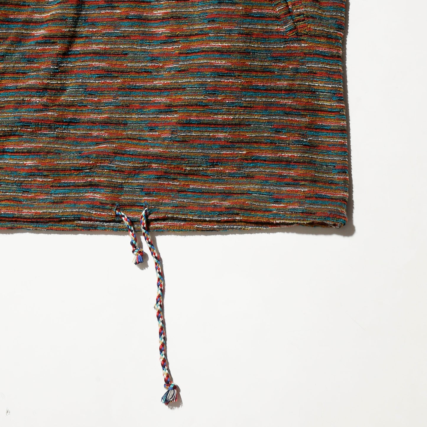 vintage missoni melange border hoodie