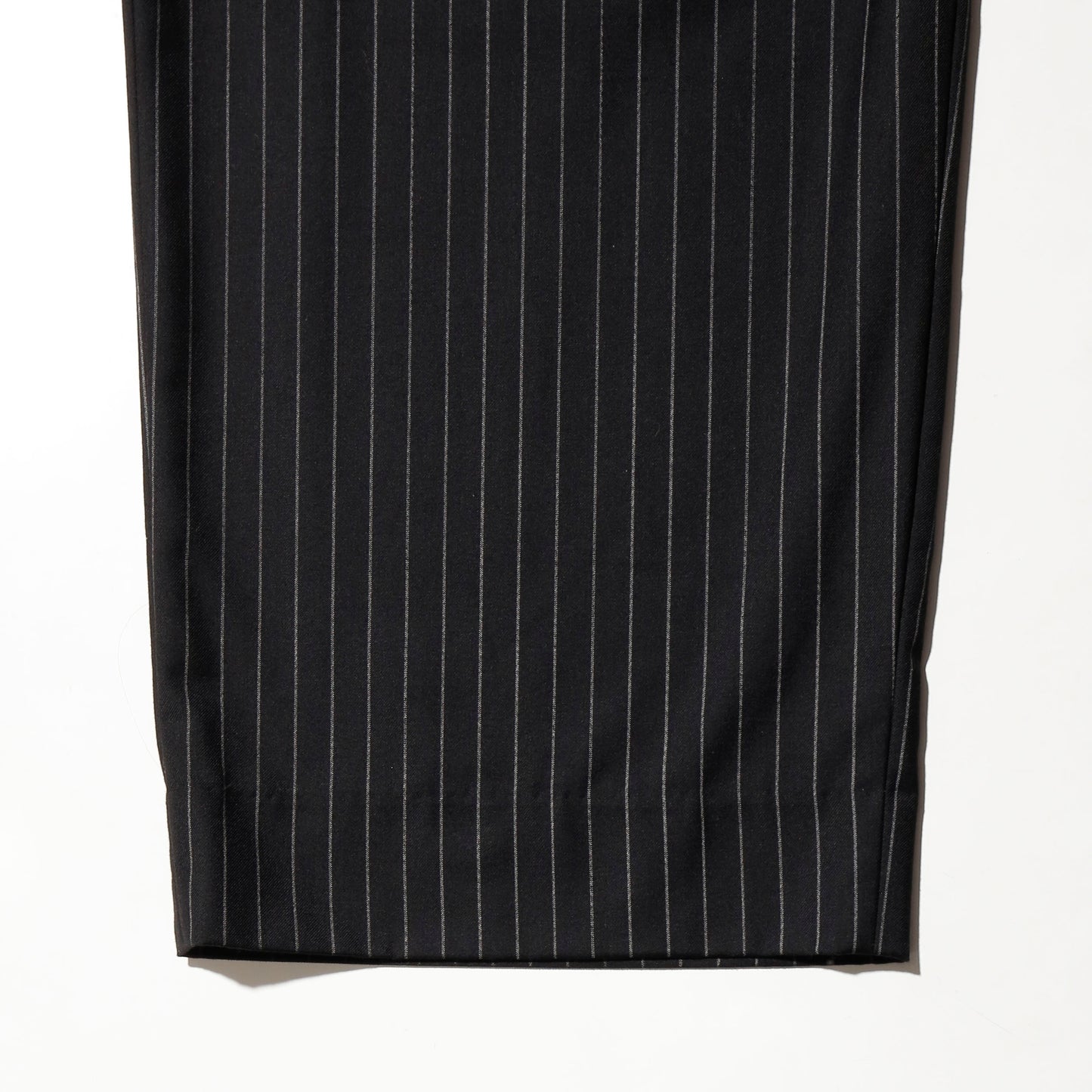 vintage tucked stripe wide slacks