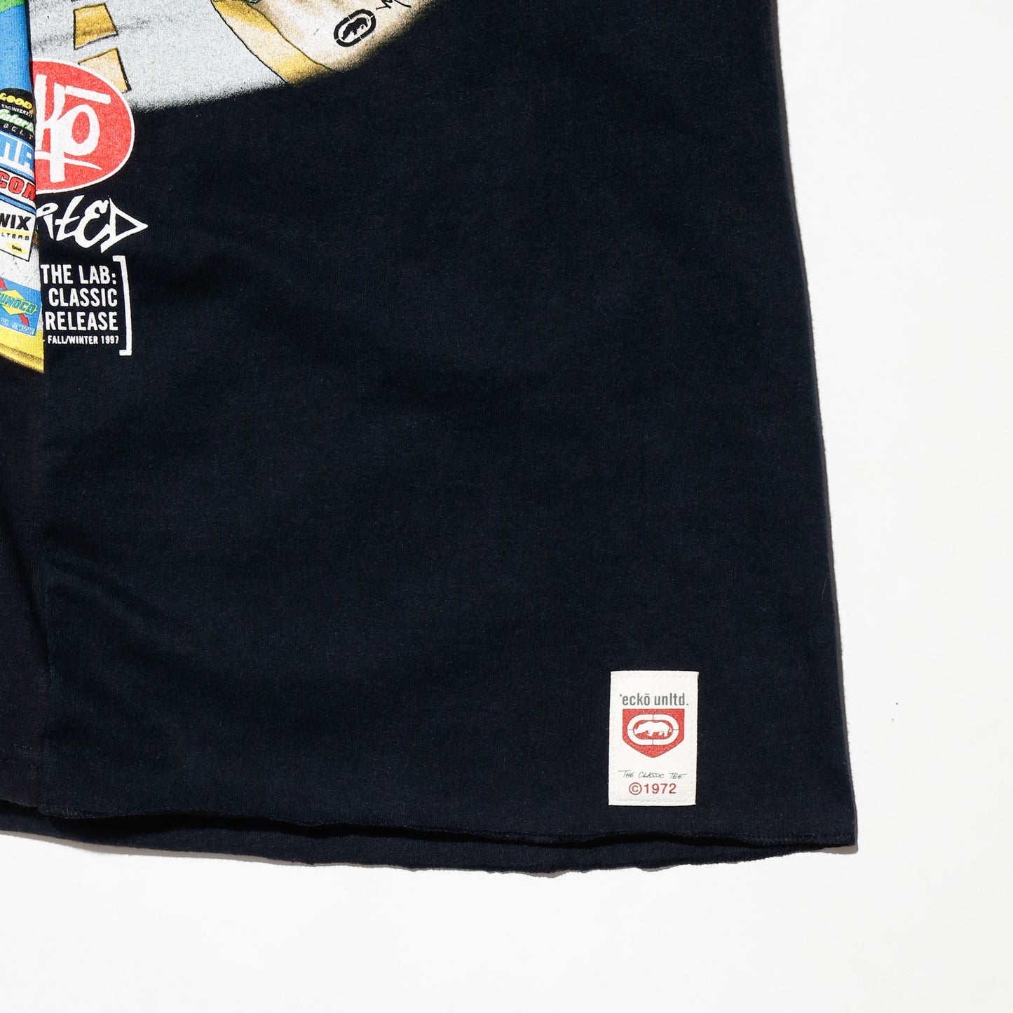 *one-off hybrid hooded cut sew