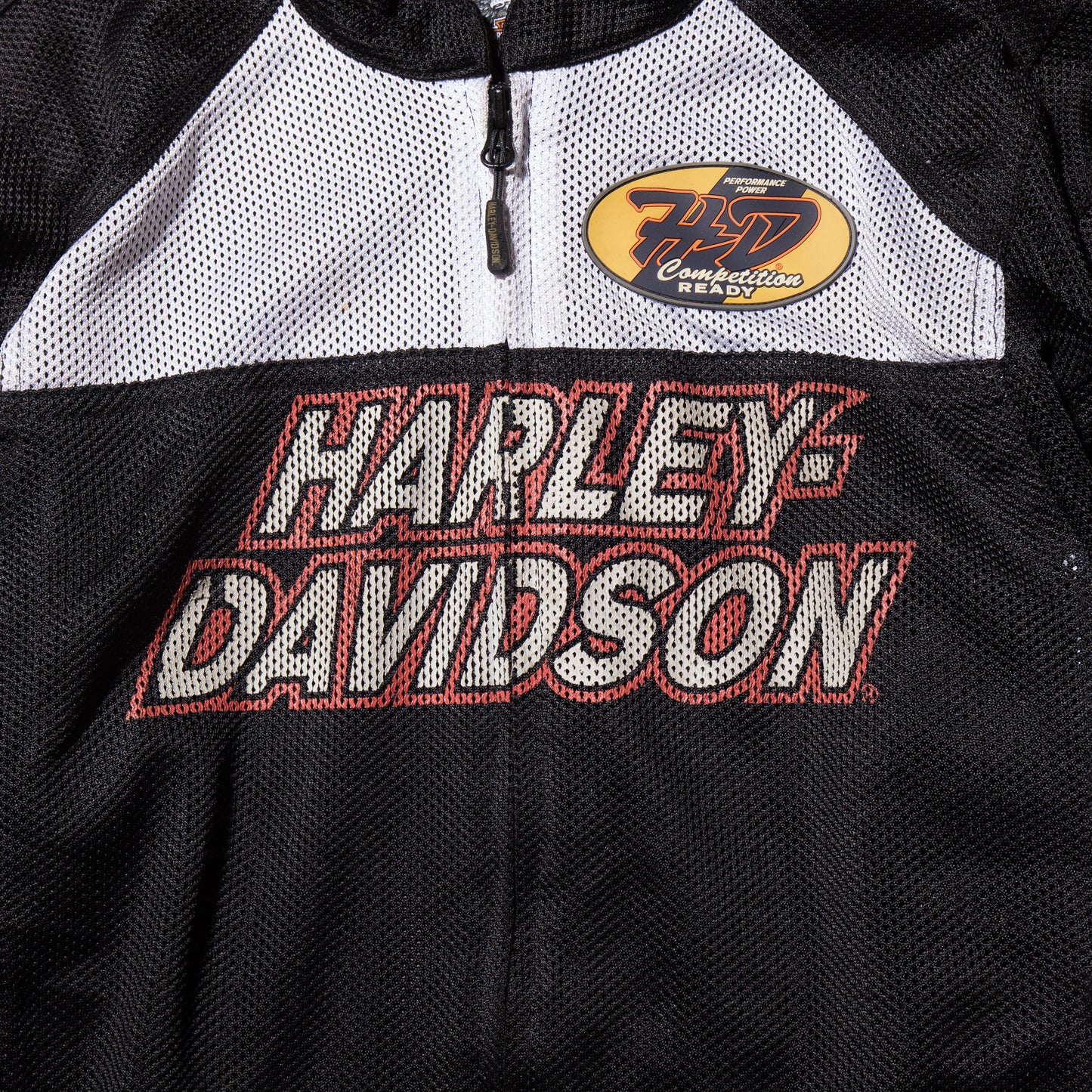 vintage harley davidson mesh motorcycle jacket