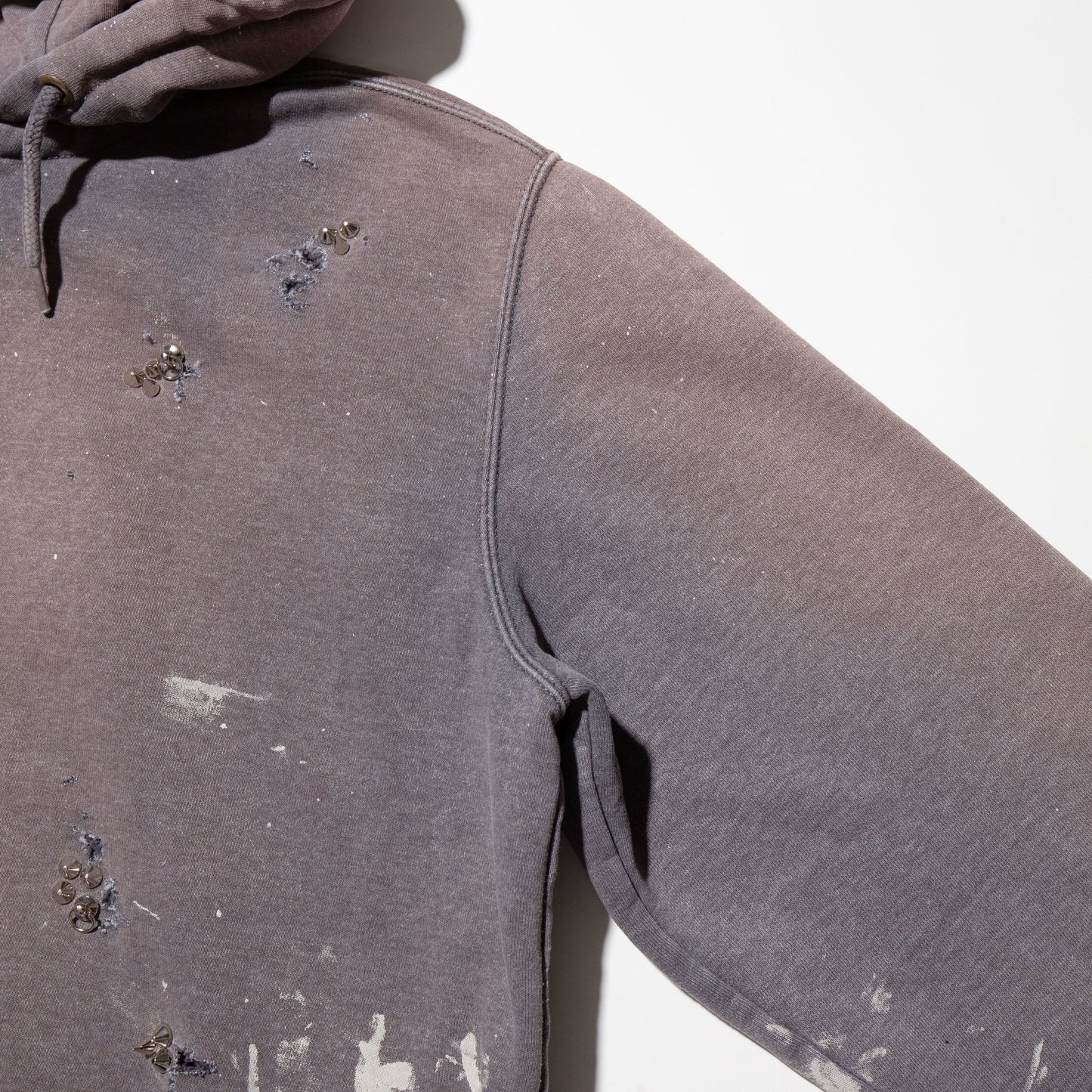 vintage carhatt studs broken hoodie