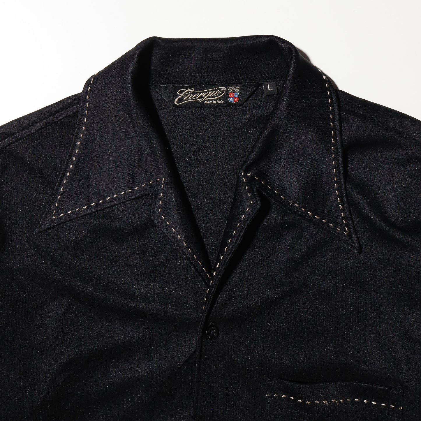 vintage euro stitch poly shirt