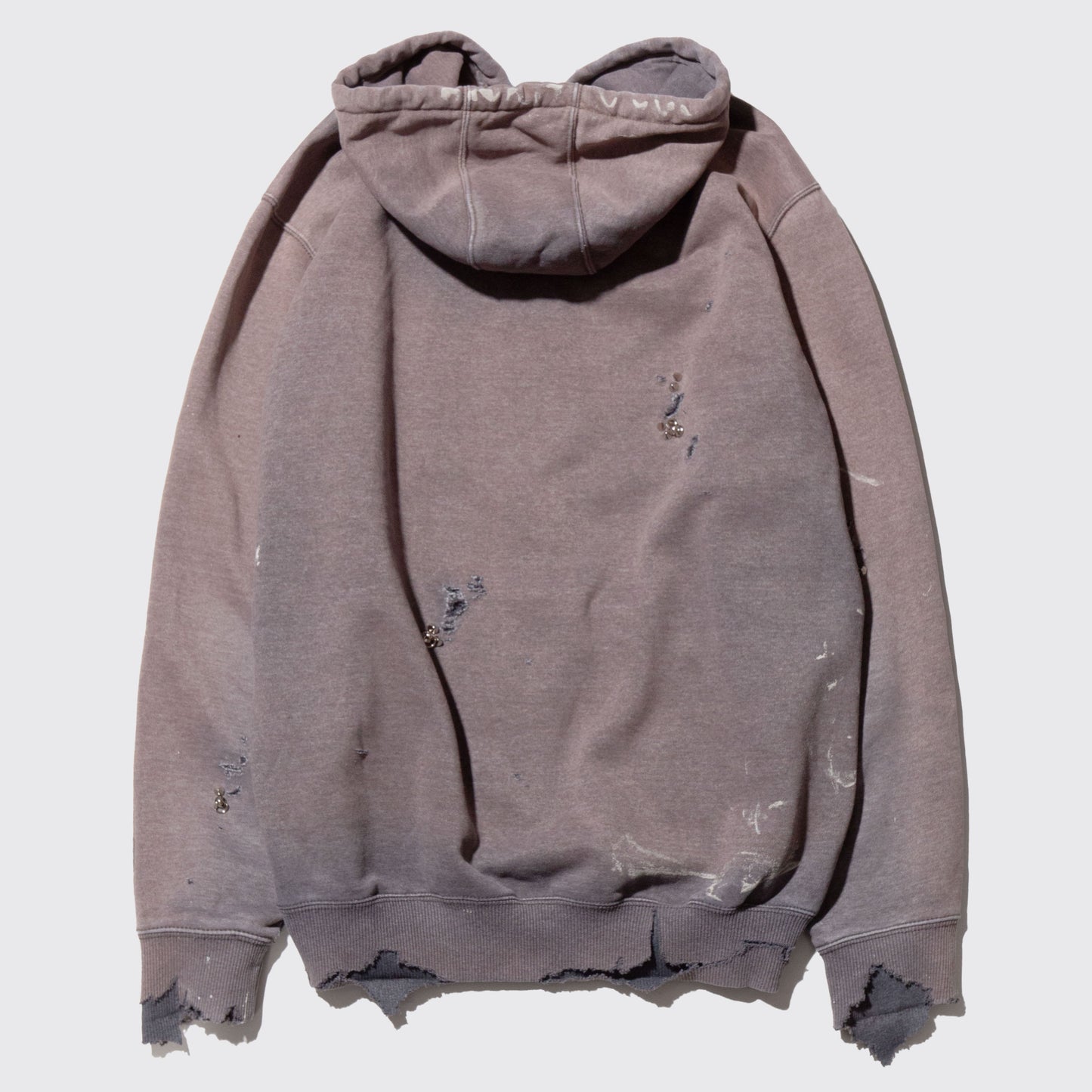 vintage carhatt studs broken hoodie