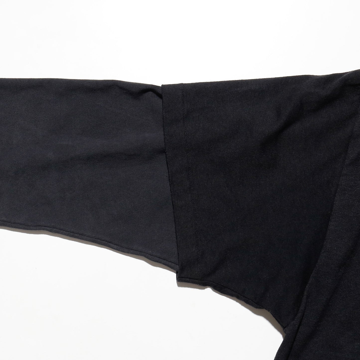 *one-off hooded hybrid cut sew