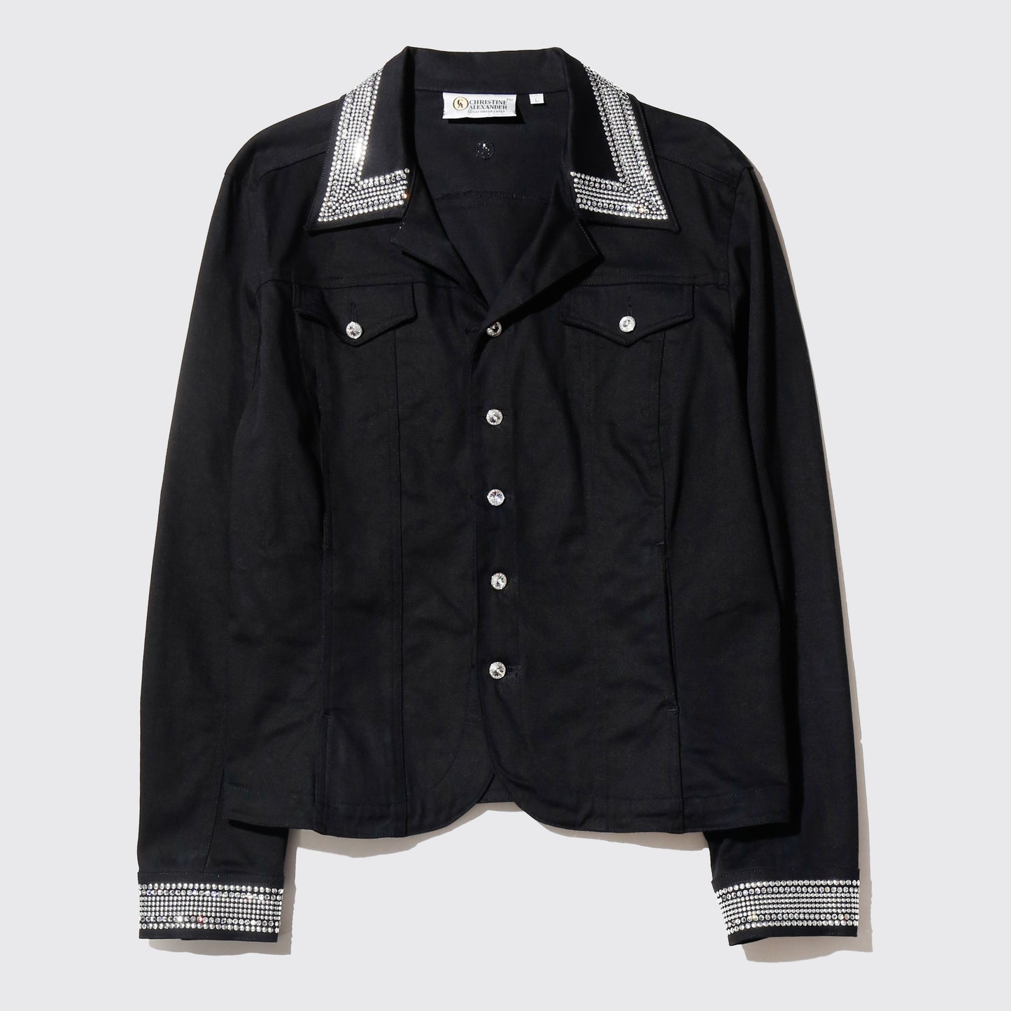 vintage shinny trucker jacket