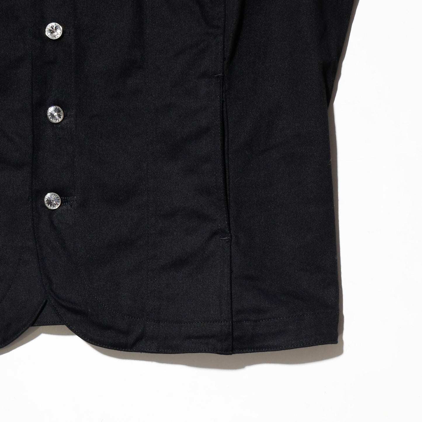 vintage shinny trucker jacket