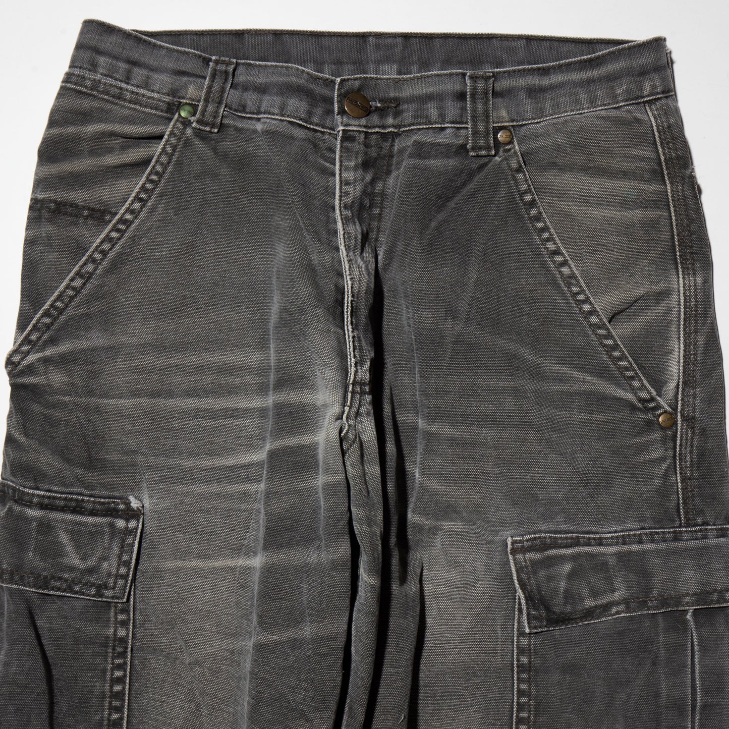 vintage broken duck cargo trousers