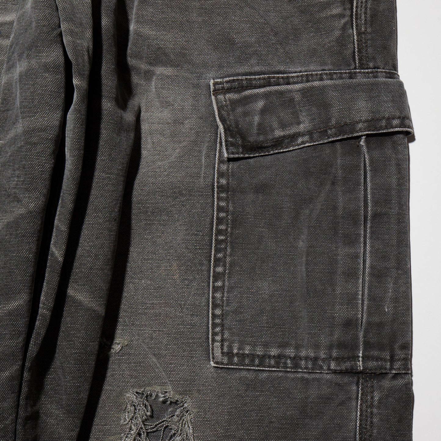 vintage broken duck cargo trousers
