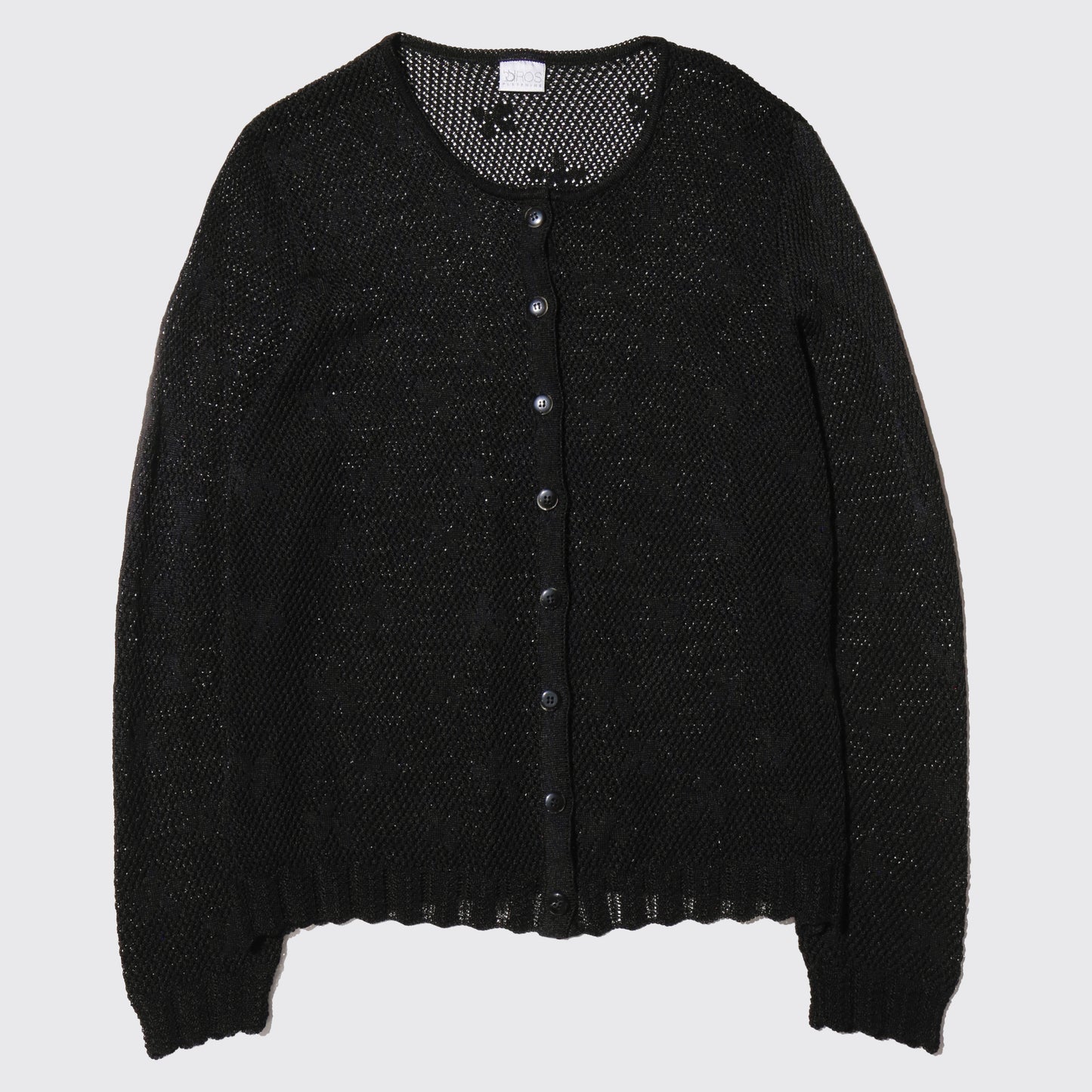 vintage flower mesh cardigan