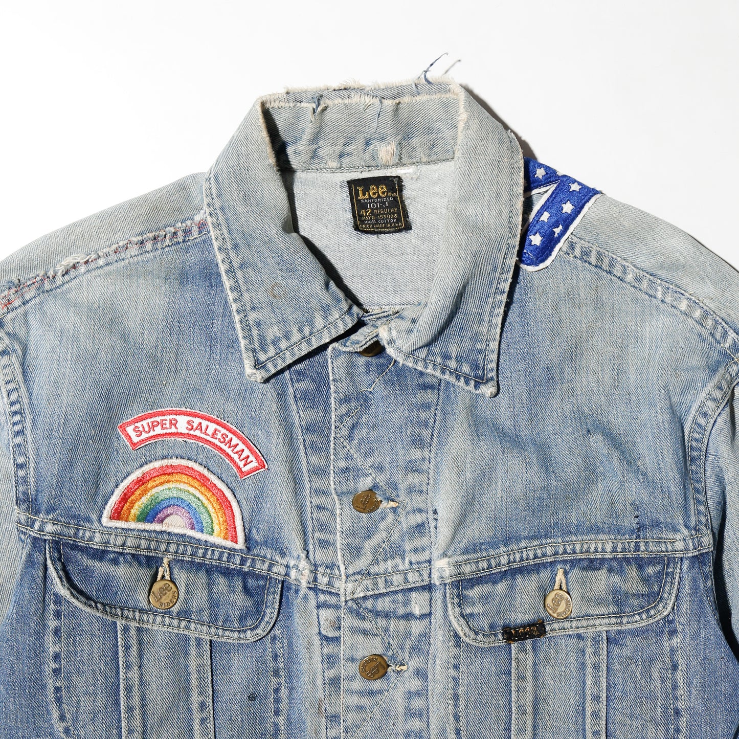 *one-off 70's Lee "SUPER SALESMAN" trucker jacket