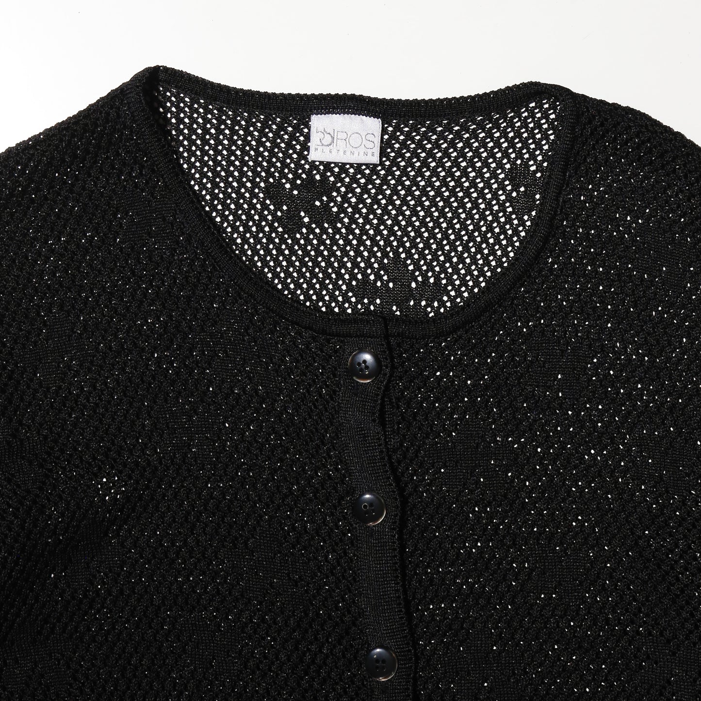 vintage flower mesh cardigan