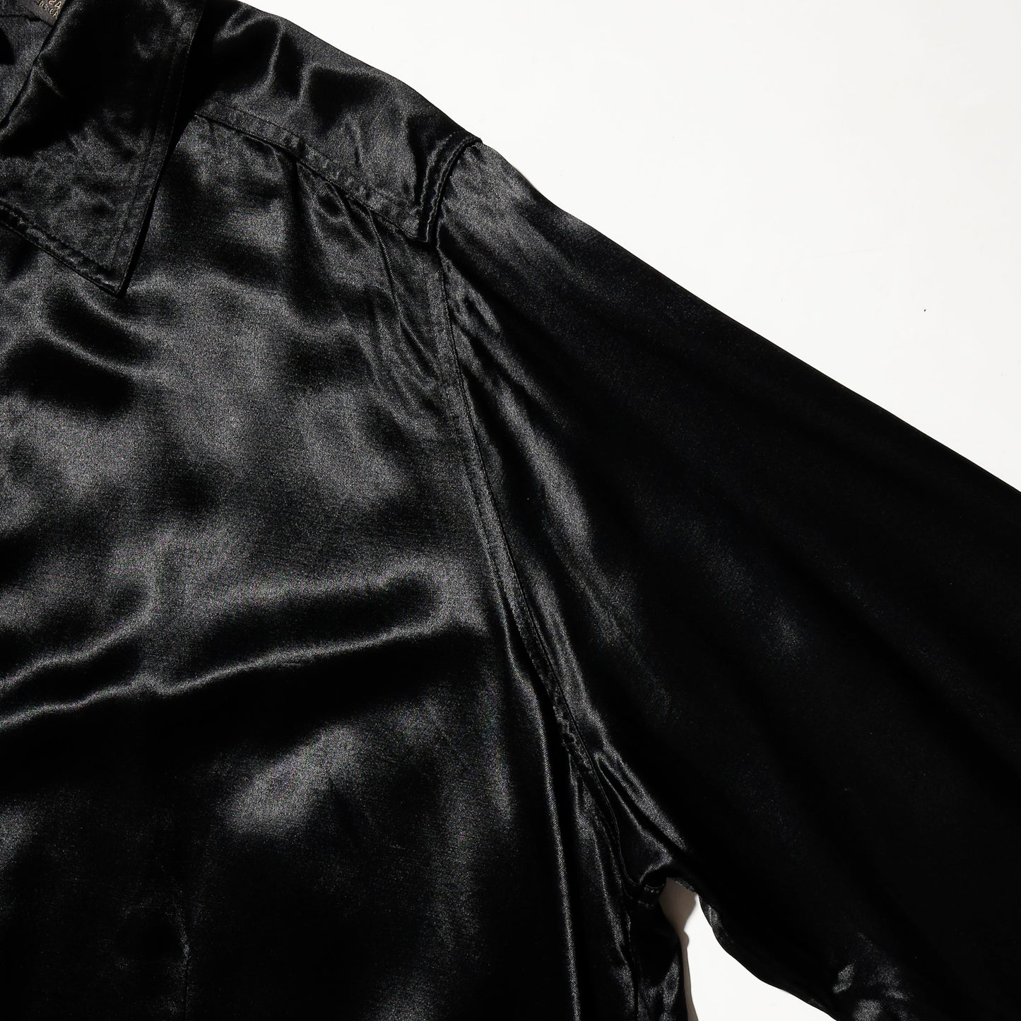 vintage satin drizzler jacket