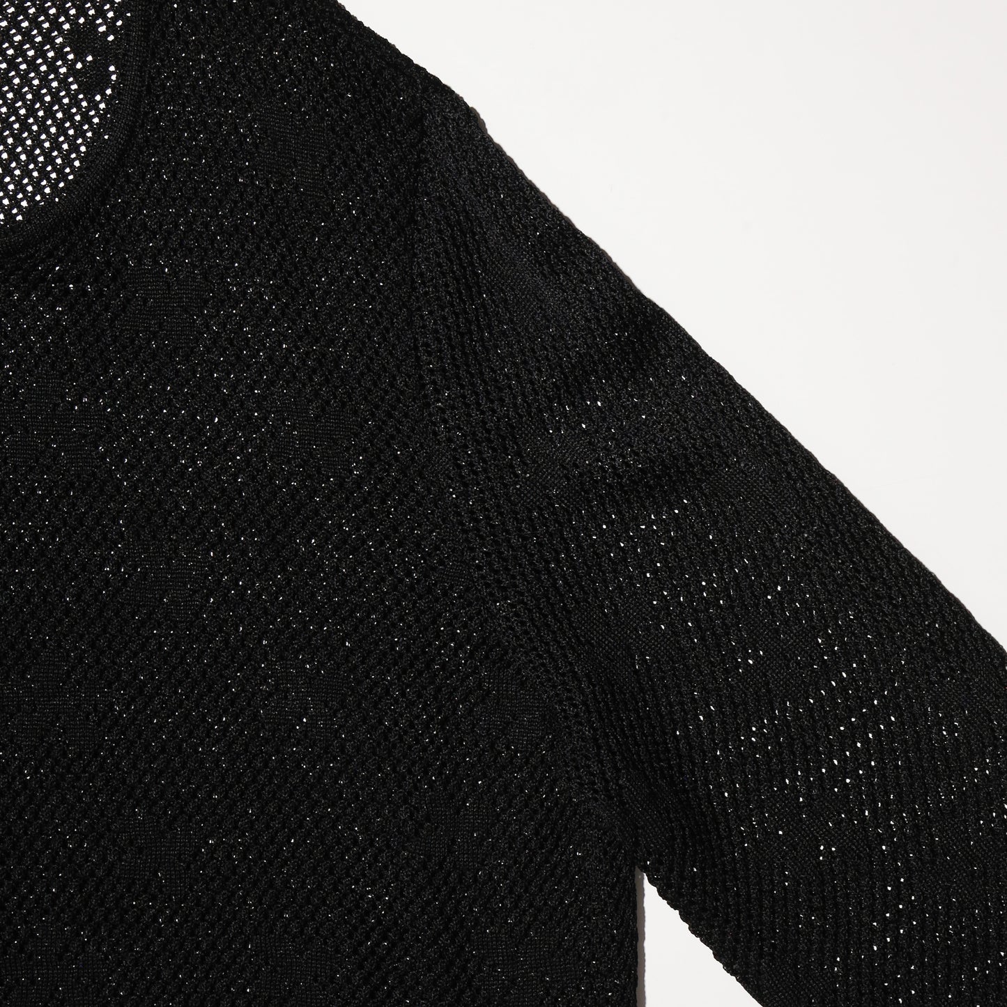 vintage flower mesh cardigan