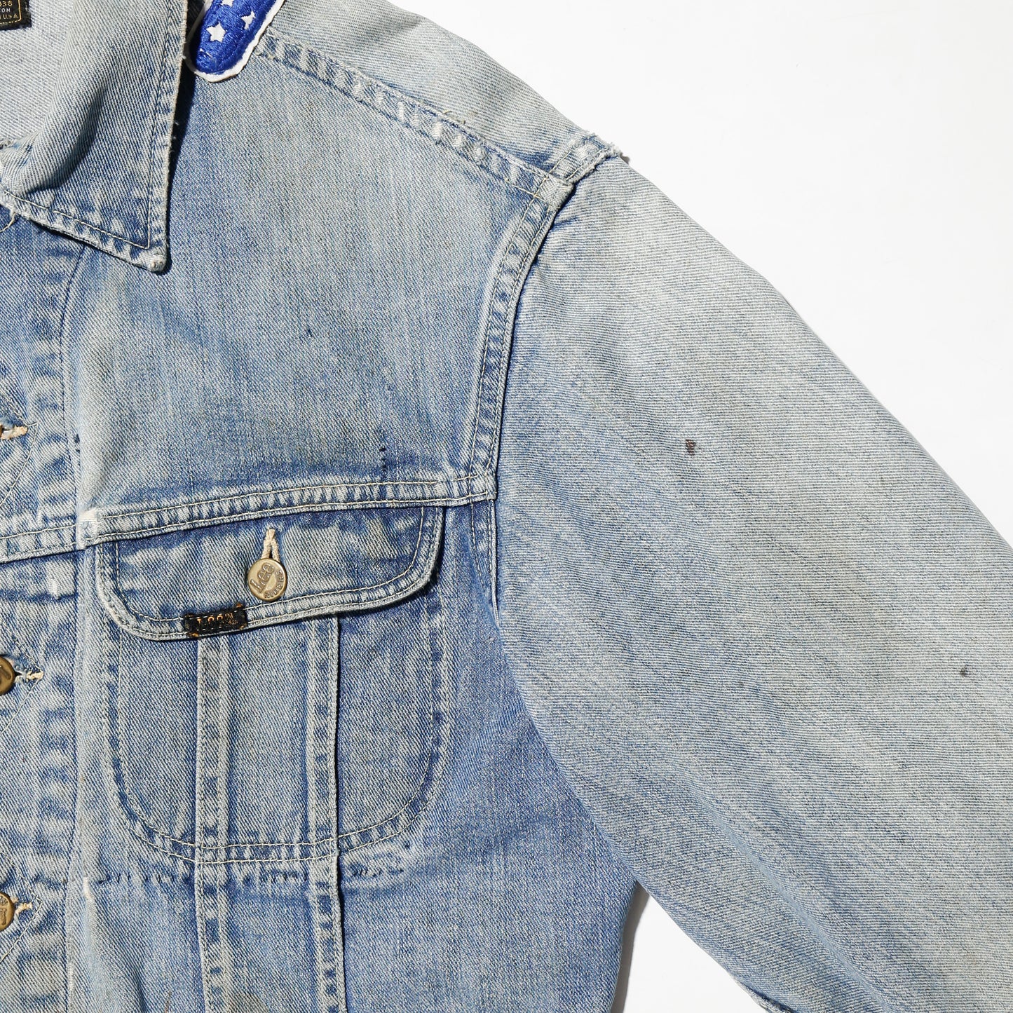 *one-off 70's Lee "SUPER SALESMAN" trucker jacket