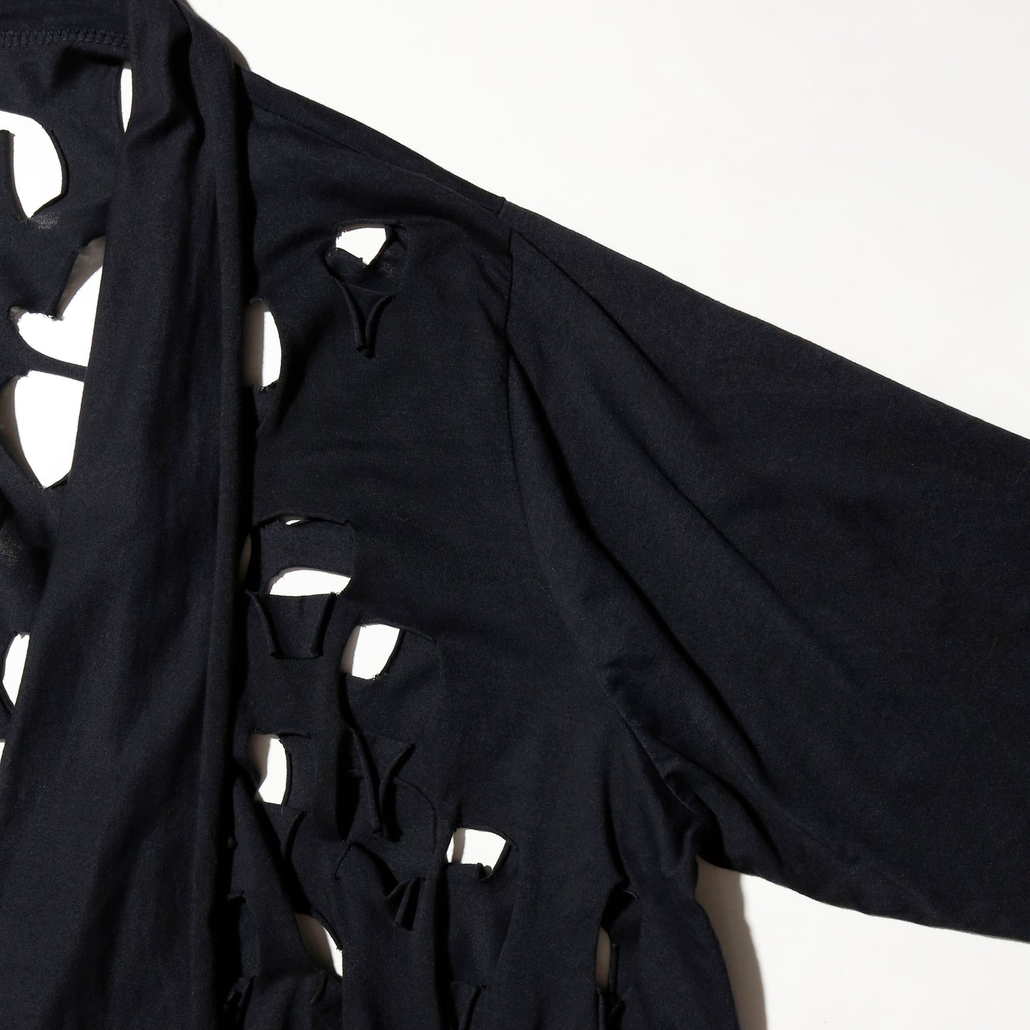 vintage euro hole cotton cardigan