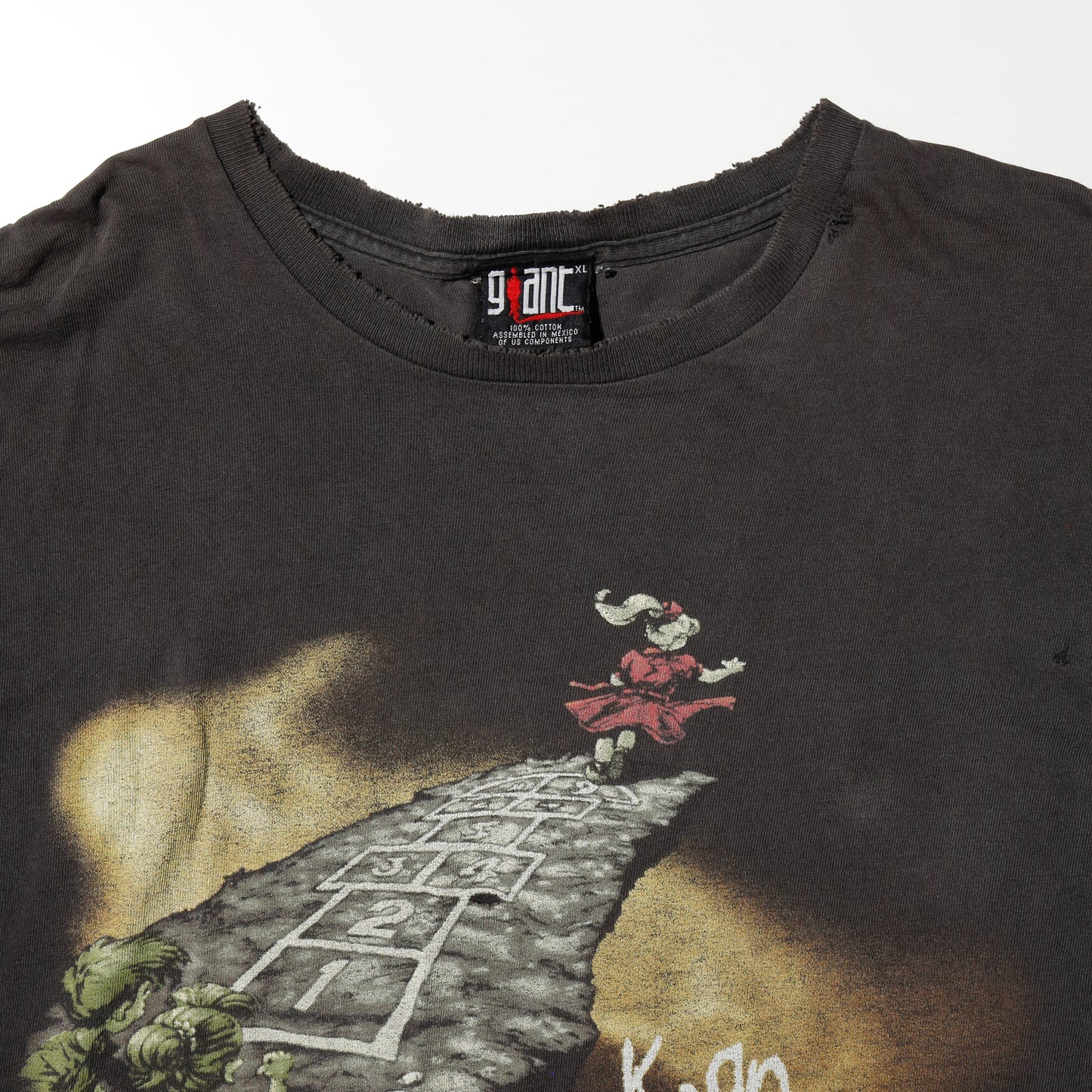 vintage 90's Korn "follow the leaders" broken t-shirt
