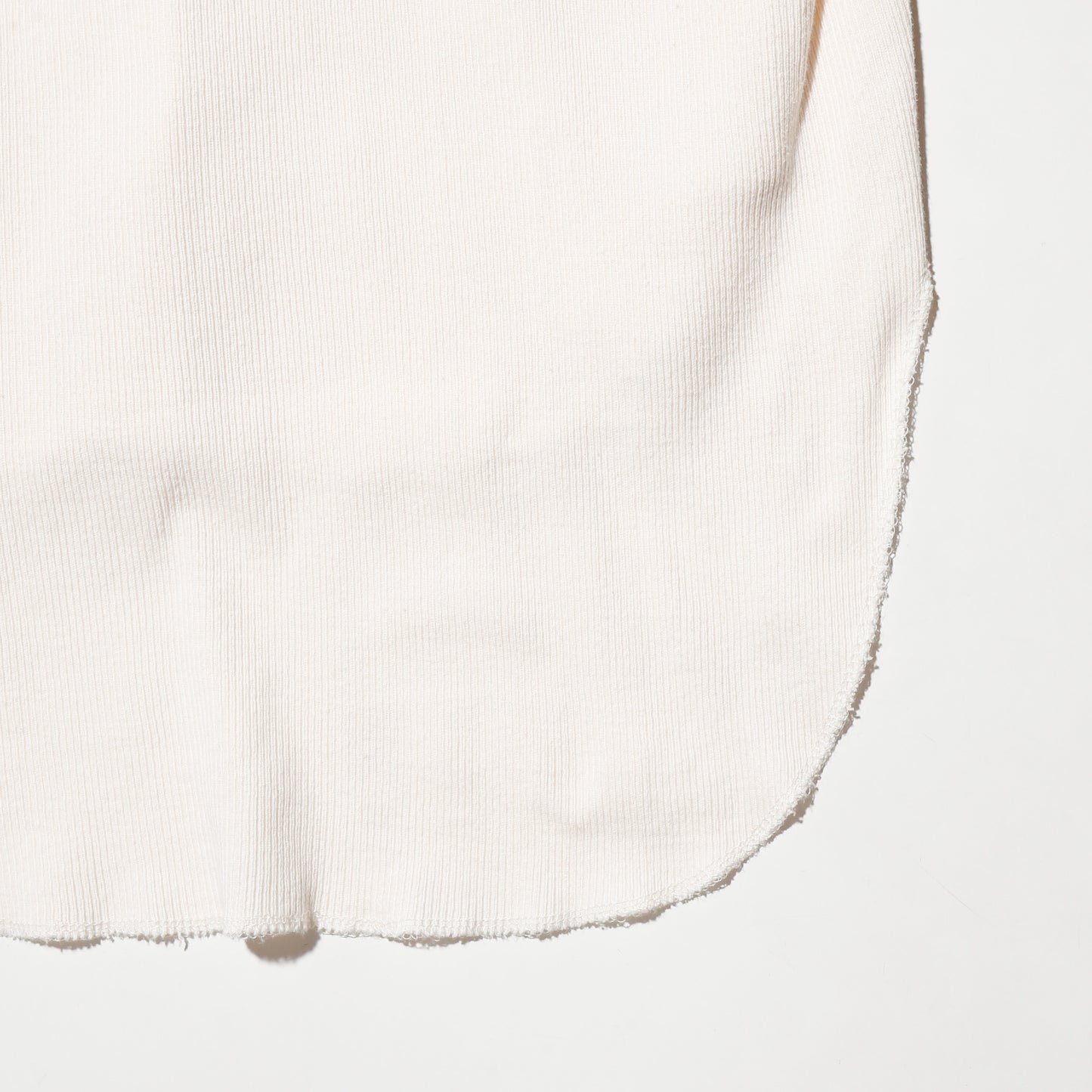 vintage rounded henry neck cut sew
