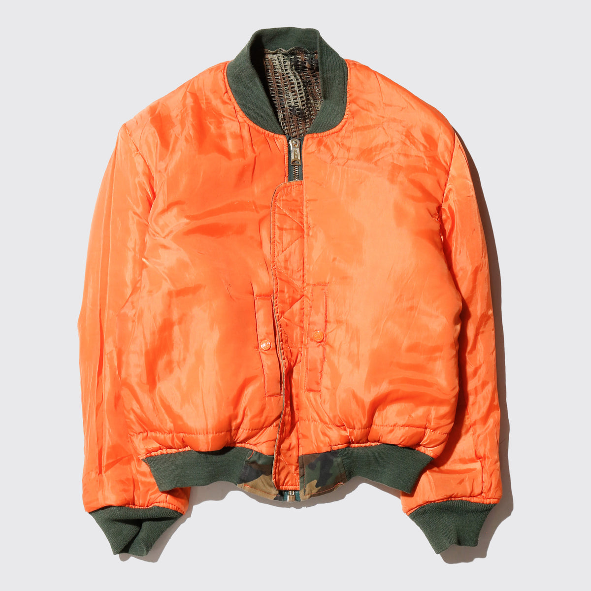 *one-off with muffler bomber jacket with kapper badge