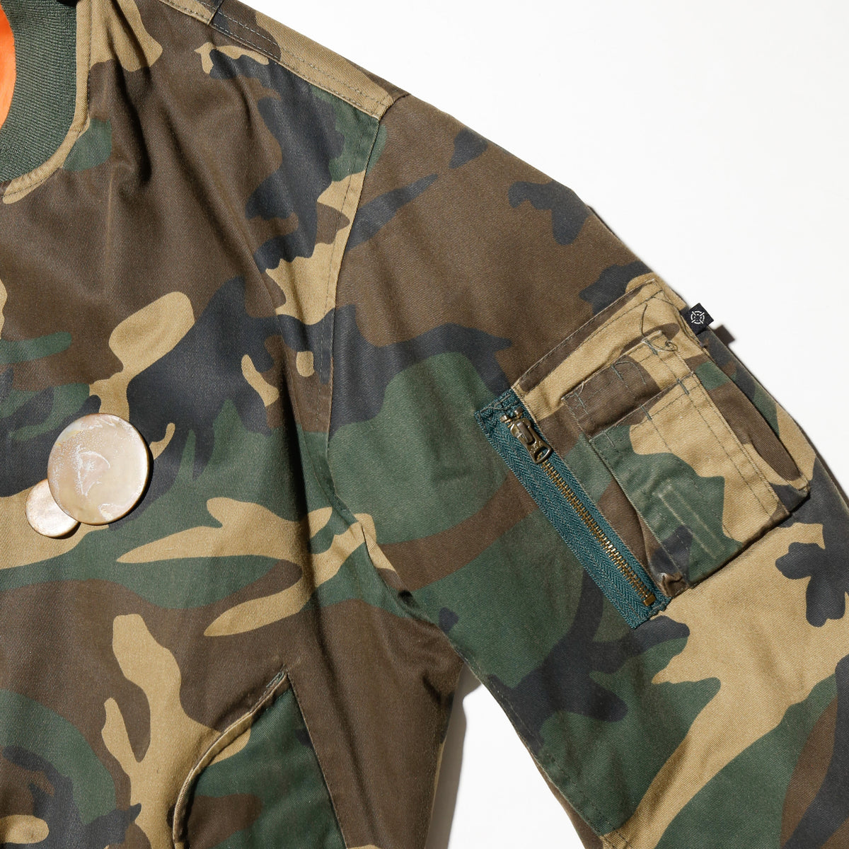 *one-off with muffler bomber jacket with kapper badge