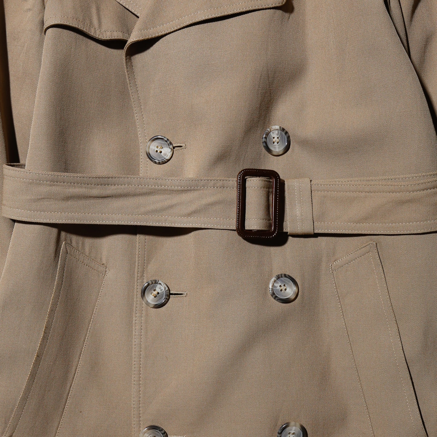vintage 80's Dior gabardine trench coat