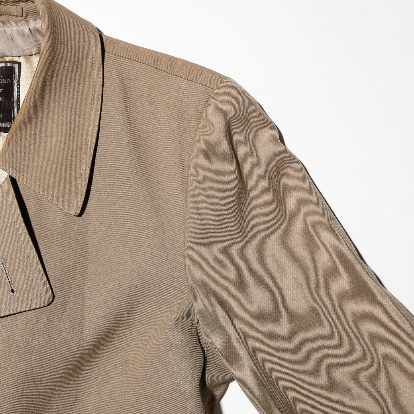 vintage 80's Dior gabardine trench coat