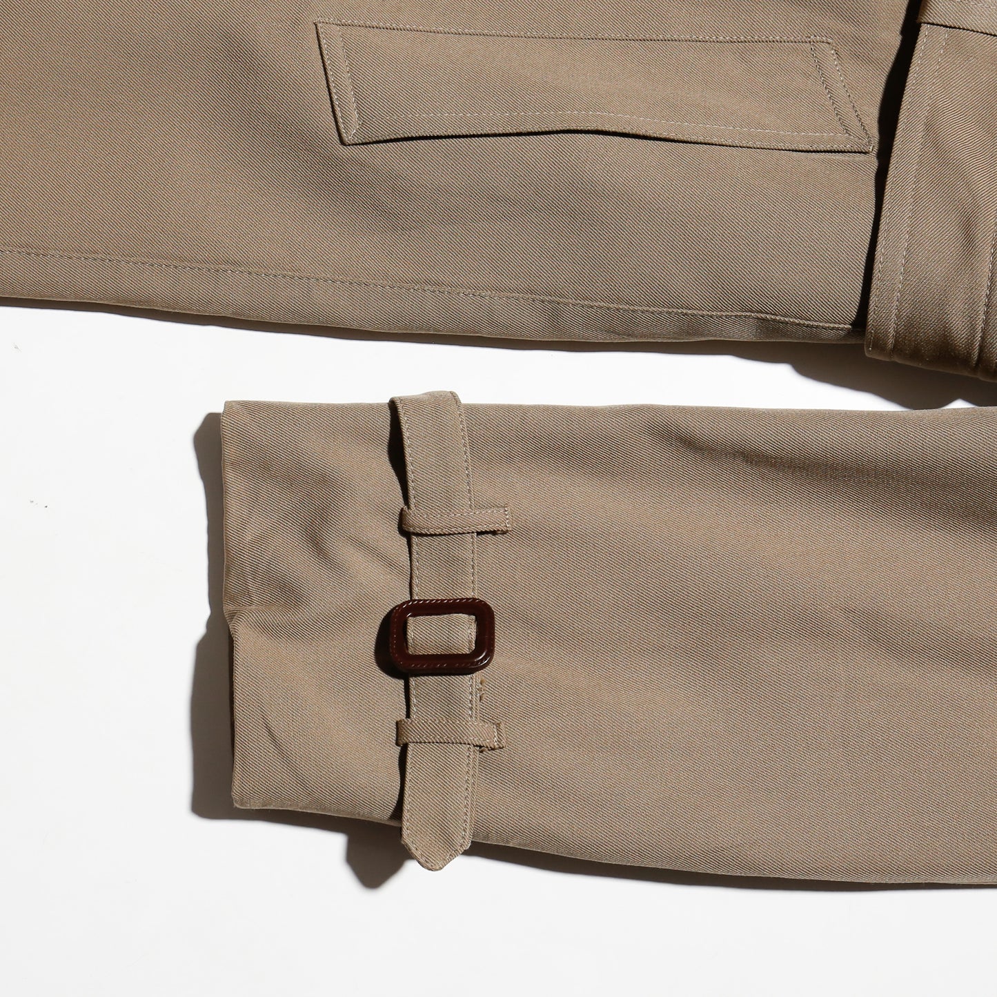 vintage 80's Dior gabardine trench coat