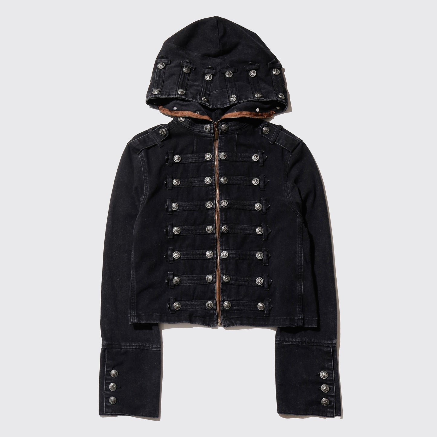 vintage hooded napoleon jacket